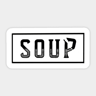 Split Pea Soup Sticker